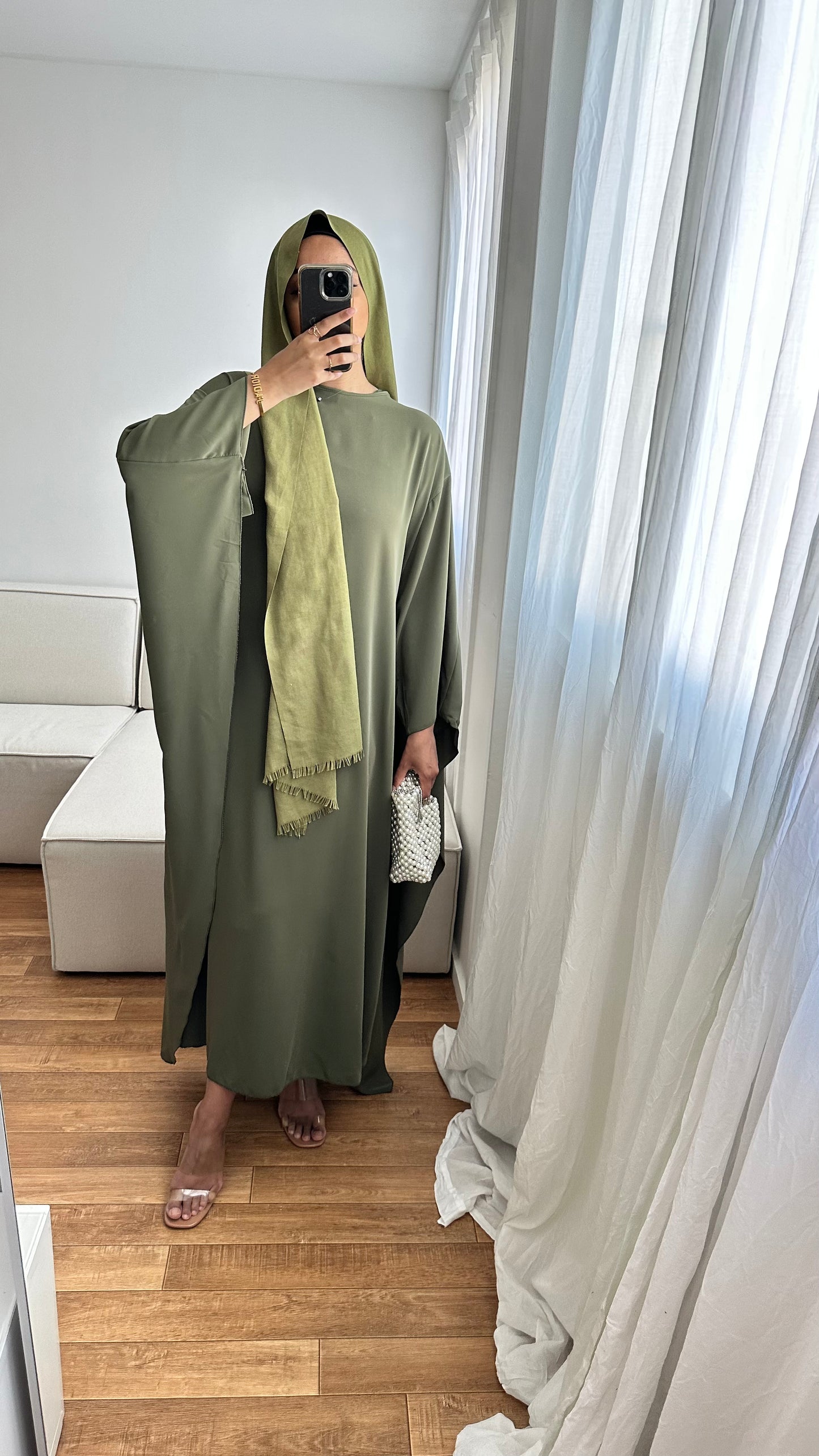 Robe Alma kaki