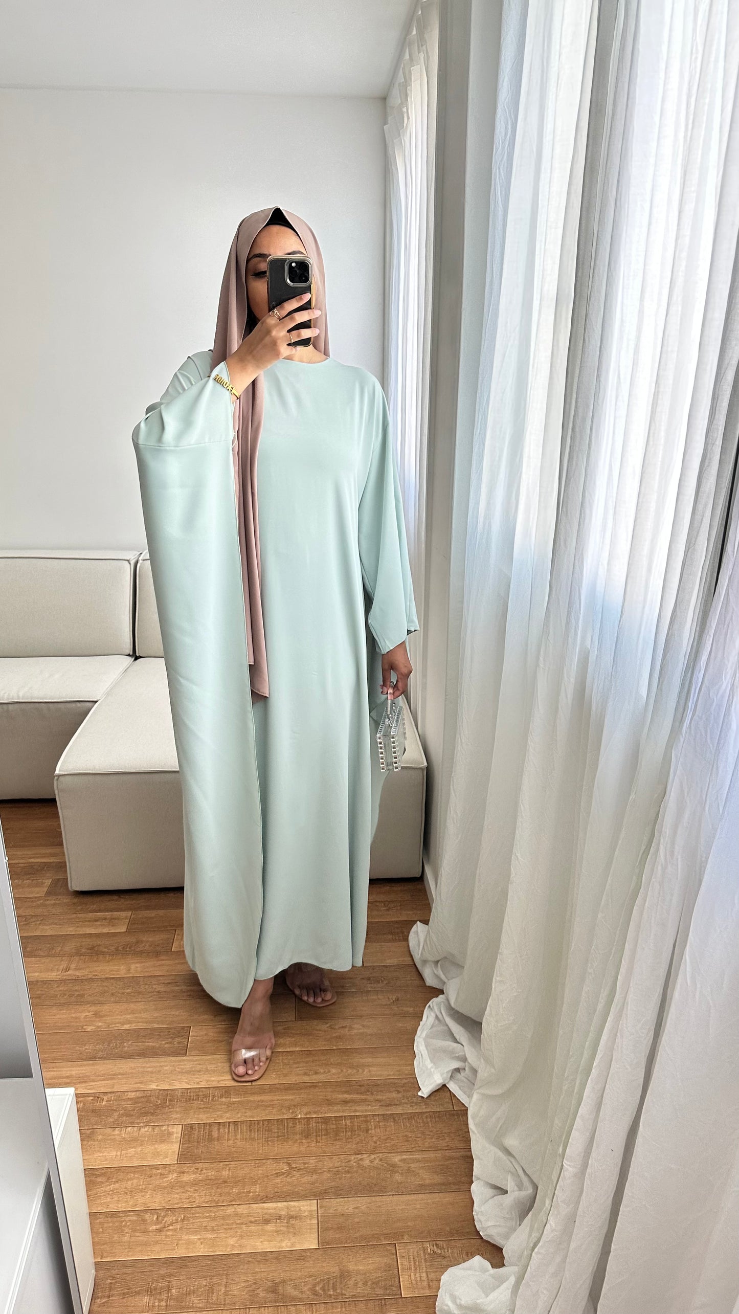 Robe Alma Vert d’eau