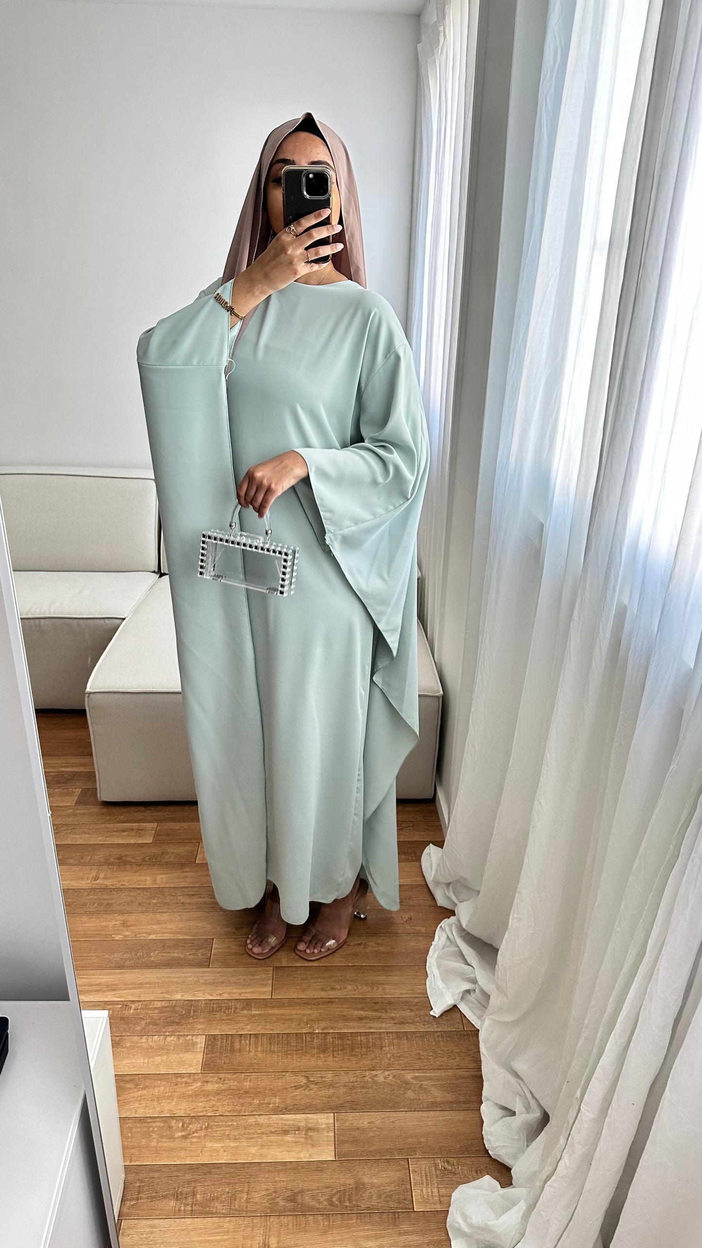Robe Alma Vert d’eau