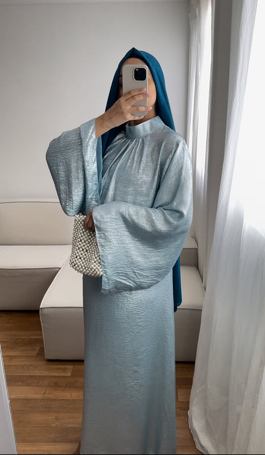 Robe Rubis bleu ciel