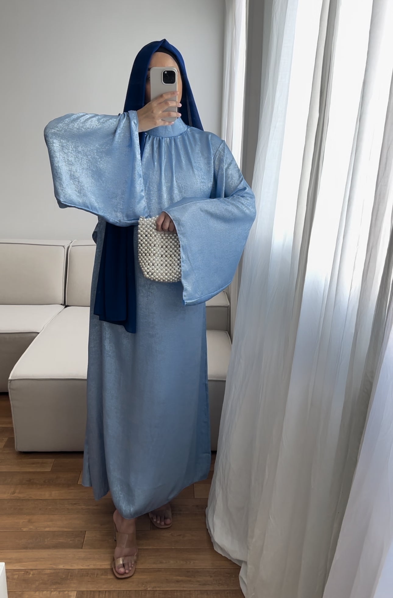 Robe Rubis bleu