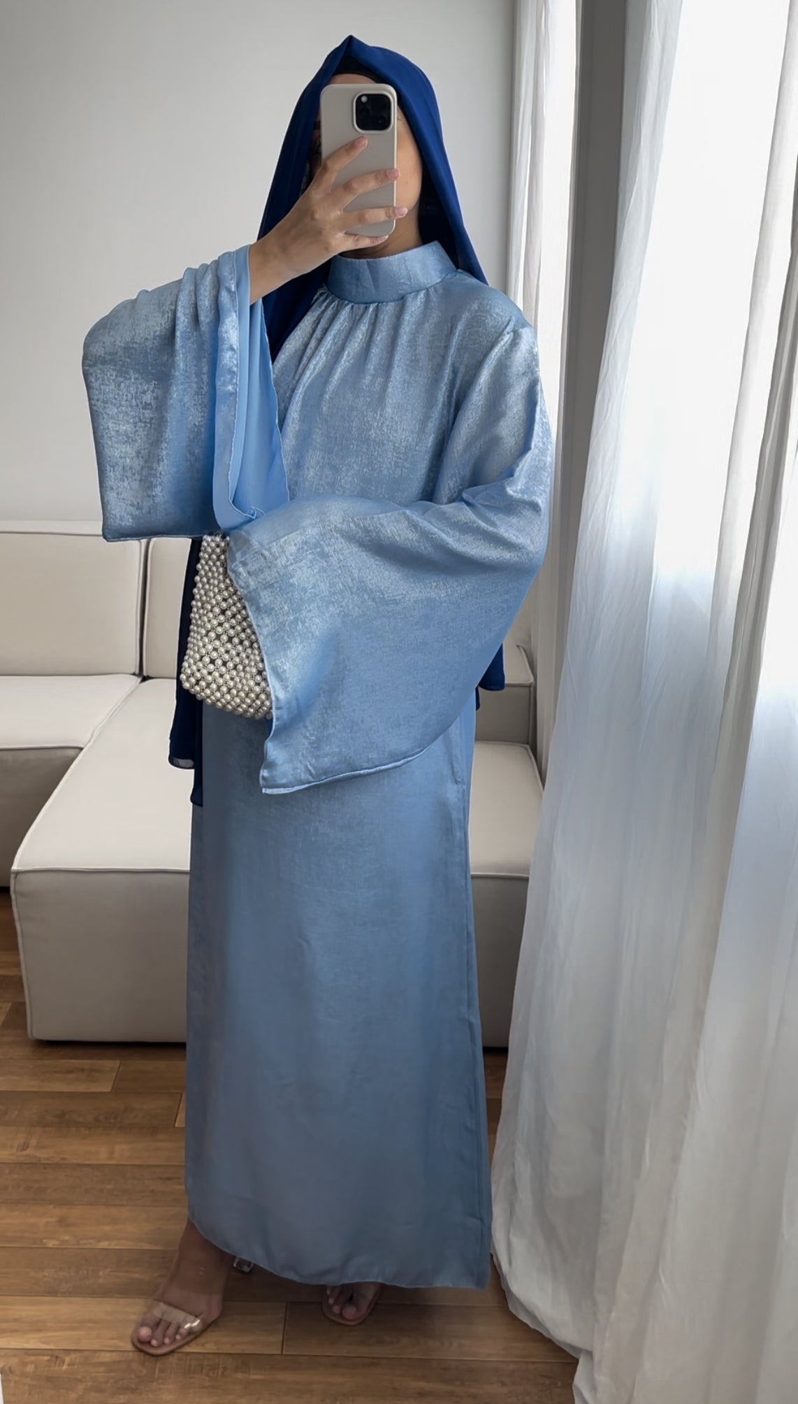 Robe Rubis bleu