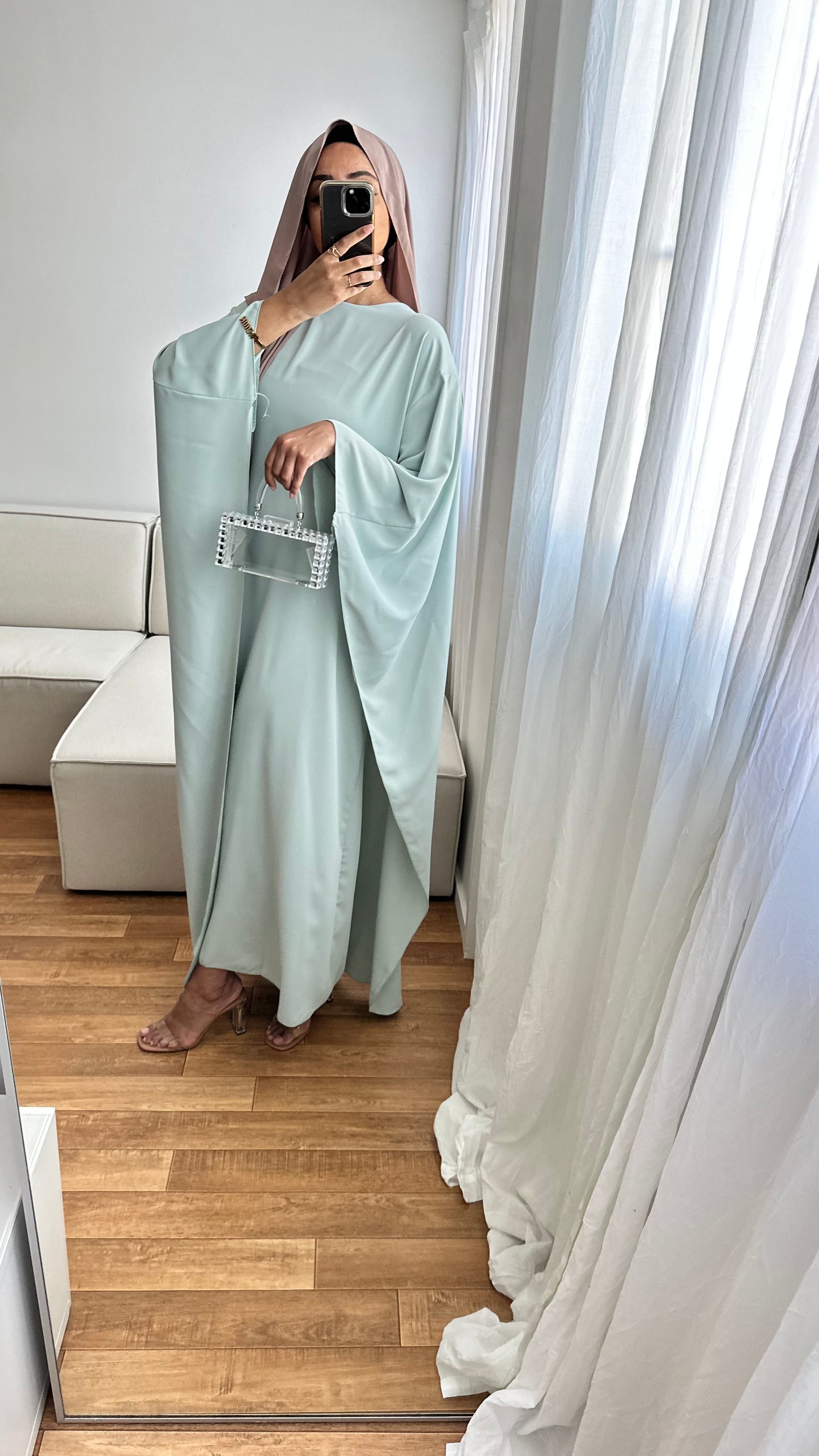 Robe Alma Vert d’eau